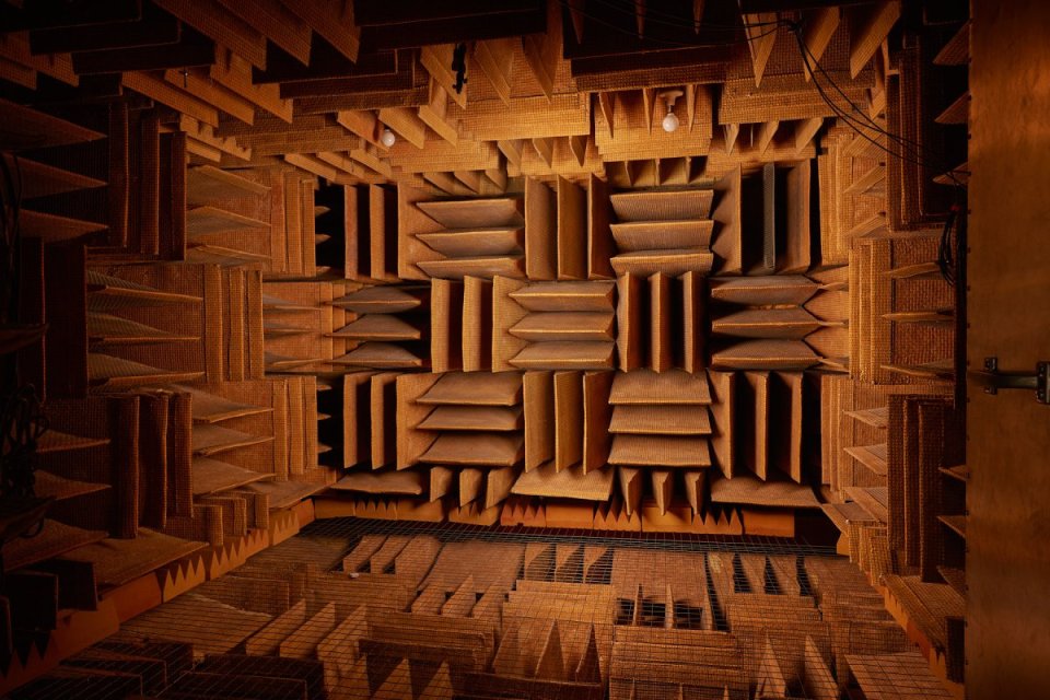 Photograph of Anechoic Chamber by Julian Walter